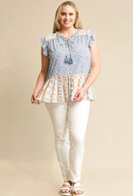 Load image into Gallery viewer, Jada Mixed Print Top