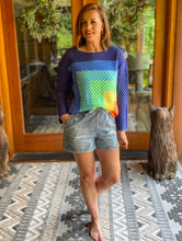 Load image into Gallery viewer, The Brightest Day Crochet Sweater