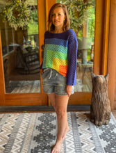 Load image into Gallery viewer, The Brightest Day Crochet Sweater