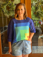 Load image into Gallery viewer, The Brightest Day Crochet Sweater