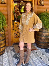 Load image into Gallery viewer, Apple Cider Corduroy Dress