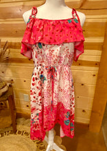 Load image into Gallery viewer, Tranquil Breeze Cold Shoulder Dress