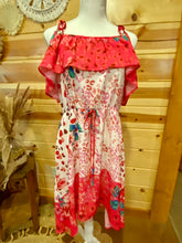 Load image into Gallery viewer, Tranquil Breeze Cold Shoulder Dress