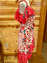 Load image into Gallery viewer, Tranquil Breeze Cold Shoulder Dress