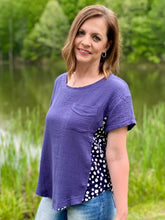 Load image into Gallery viewer, Royal Navy Leopard Top