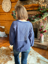 Load image into Gallery viewer, Blue Waters Textured Top