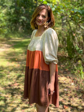 Load image into Gallery viewer, Candy Corn Dress