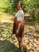 Load image into Gallery viewer, Candy Corn Dress