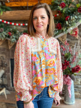 Load image into Gallery viewer, Grace Multi-Floral Blouse