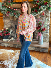 Load image into Gallery viewer, Grace Multi-Floral Blouse