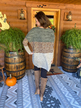 Load image into Gallery viewer, Forest Leopard Knot Top