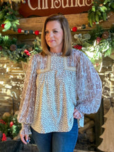 Load image into Gallery viewer, Leopard Meets Zebra Top