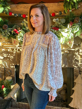 Load image into Gallery viewer, Leopard Meets Zebra Top