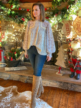 Load image into Gallery viewer, Leopard Meets Zebra Top