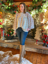 Load image into Gallery viewer, Leopard Meets Zebra Top