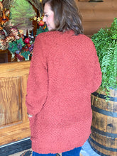 Load image into Gallery viewer, Rusty Popcorn Cardigan