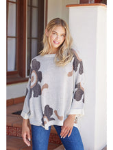 Load image into Gallery viewer, Winter Flower Sweater