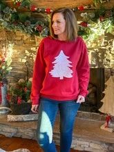 Load image into Gallery viewer, It's a White Christmas Tree Sweatshirt