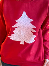 Load image into Gallery viewer, It's a White Christmas Tree Sweatshirt