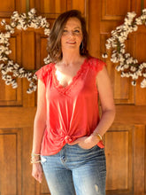 Load image into Gallery viewer, Sweetheart Lace Knit Top