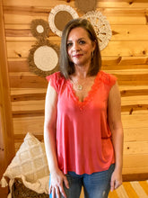 Load image into Gallery viewer, Sweetheart Lace Knit Top