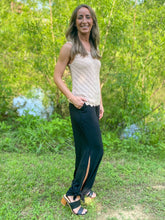 Load image into Gallery viewer, Tan Chevron Knit Tank