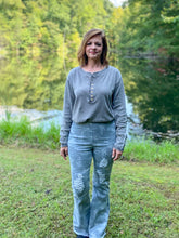 Load image into Gallery viewer, Give it All Camo Bell Bottom Pants