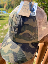 Load image into Gallery viewer, CC Beanie Criss Cross Pony Tail Hat