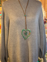Load image into Gallery viewer, Rooted in the Heart Turquoise Necklace