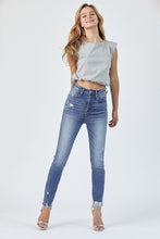 Load image into Gallery viewer, Tracy Vintage Washed Skinny Risen Jeans