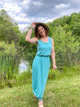 Load image into Gallery viewer, Bubble Top Maxi Dress