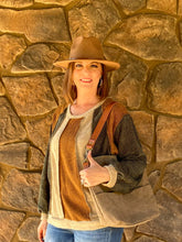 Load image into Gallery viewer, Fall Color Block Top