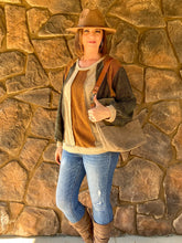 Load image into Gallery viewer, Fall Color Block Top