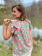 Load image into Gallery viewer, Floral Ruffles Top
