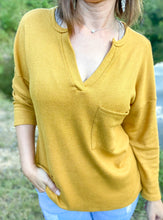 Load image into Gallery viewer, Autumn Gold Knit Top