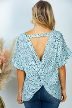 Load image into Gallery viewer, Open Back Twist Top