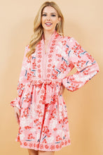 Load image into Gallery viewer, Cherry Blossoms Mini Dress