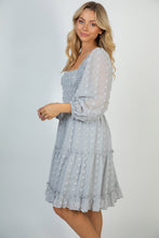Load image into Gallery viewer, Dove Swiss Dot Dress