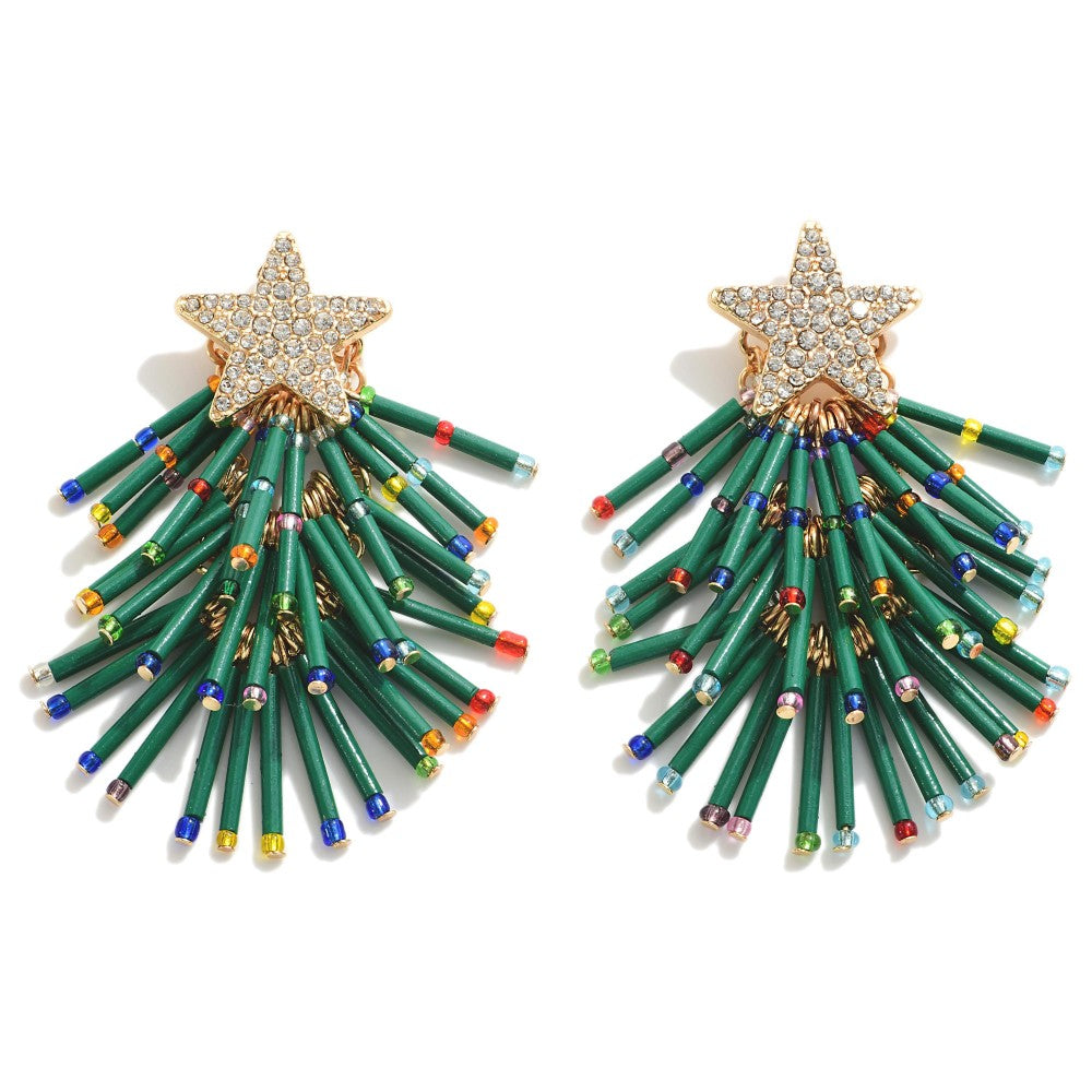 Oh, Christmas Tree Earrings