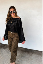 Load image into Gallery viewer, Cheetah Barrel Jeans
