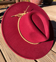 Load image into Gallery viewer, Dandy Panama Hat with Braided Leather Belt
