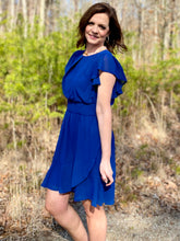 Load image into Gallery viewer, Nelly Navy Dress
