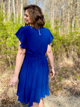 Load image into Gallery viewer, Nelly Navy Dress
