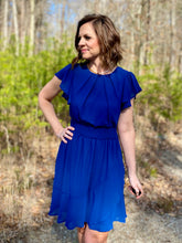 Load image into Gallery viewer, Nelly Navy Dress
