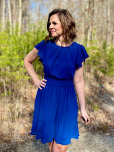 Nelly Navy Dress
