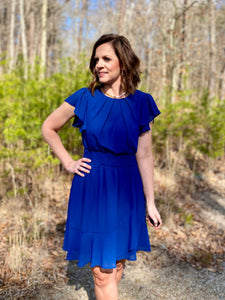 Nelly Navy Dress