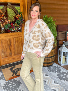 Be You Leopard Cardigan