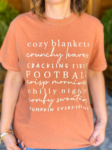Sights and Sounds of Autumn Tee