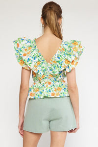 Ruffles All Around Top