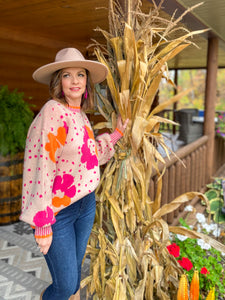 Flower Power Sweater